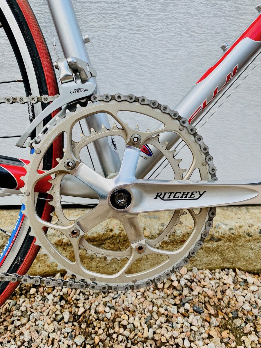 Fuji Roubaix Red/Sil 54cm USED - Stedman's Bike Shop