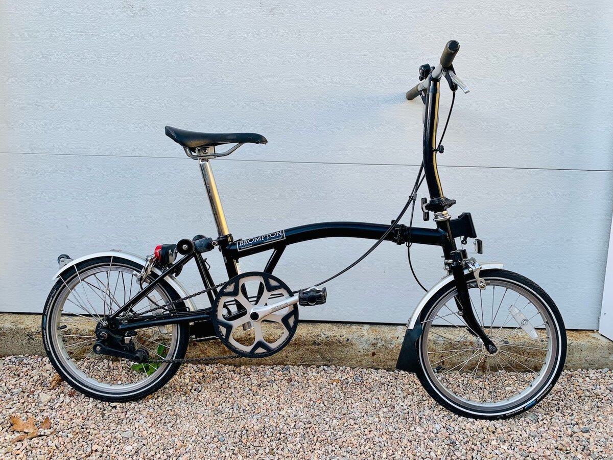 Brompton Folding Bike Black USED Stedman's Bike Shop
