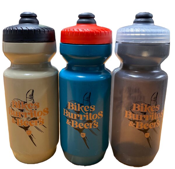 Ranch Camp Ranch Camp Bikes, Beers, Burritos Water Bottle