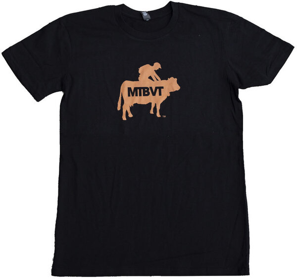 MTBVT Cow Rider Tee Color: Black/Orange