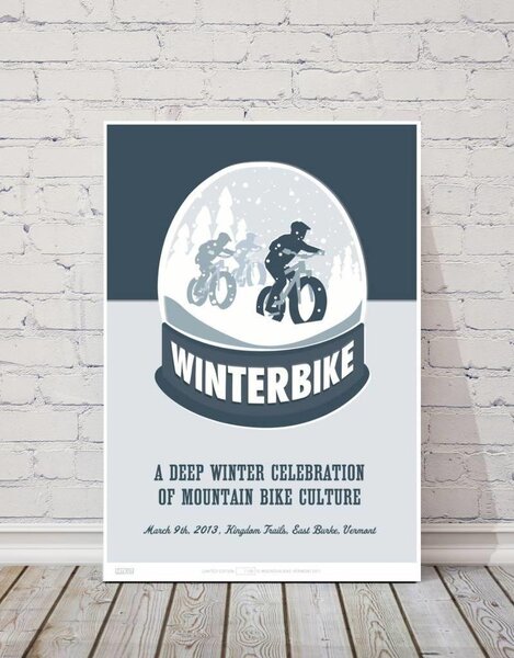 MTBVT MTBVT Limited Print 13x19 Winterbike 2013 "Wonderland"