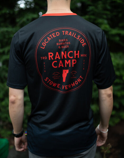 Ranch Camp Chef Jersey - Men's Color: Black/Blaze