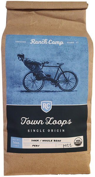 Ranch Camp Town Loops Single Origin (1lb) Dark Roast Whole Bean Coffee