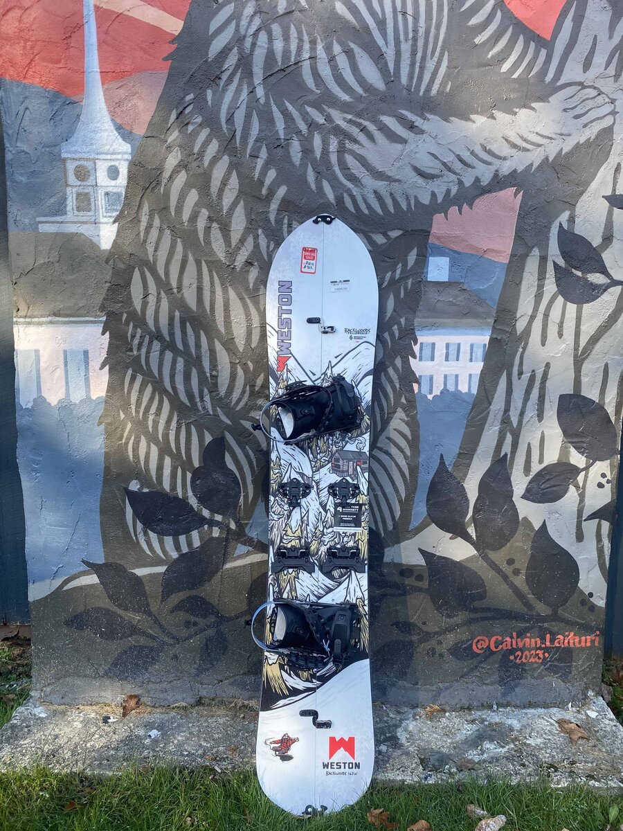 Weston 2022 Weston Backwoods 163W Splitboard Package - Ranch Camp