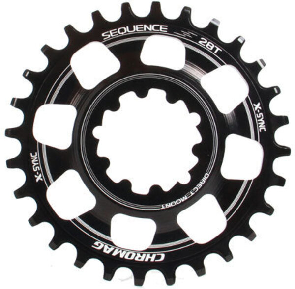 Chromag Sequence Chainring 28T Direct Mount 6mm Offset