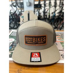 Brown County Bikes 7 Panel Trucker Hat