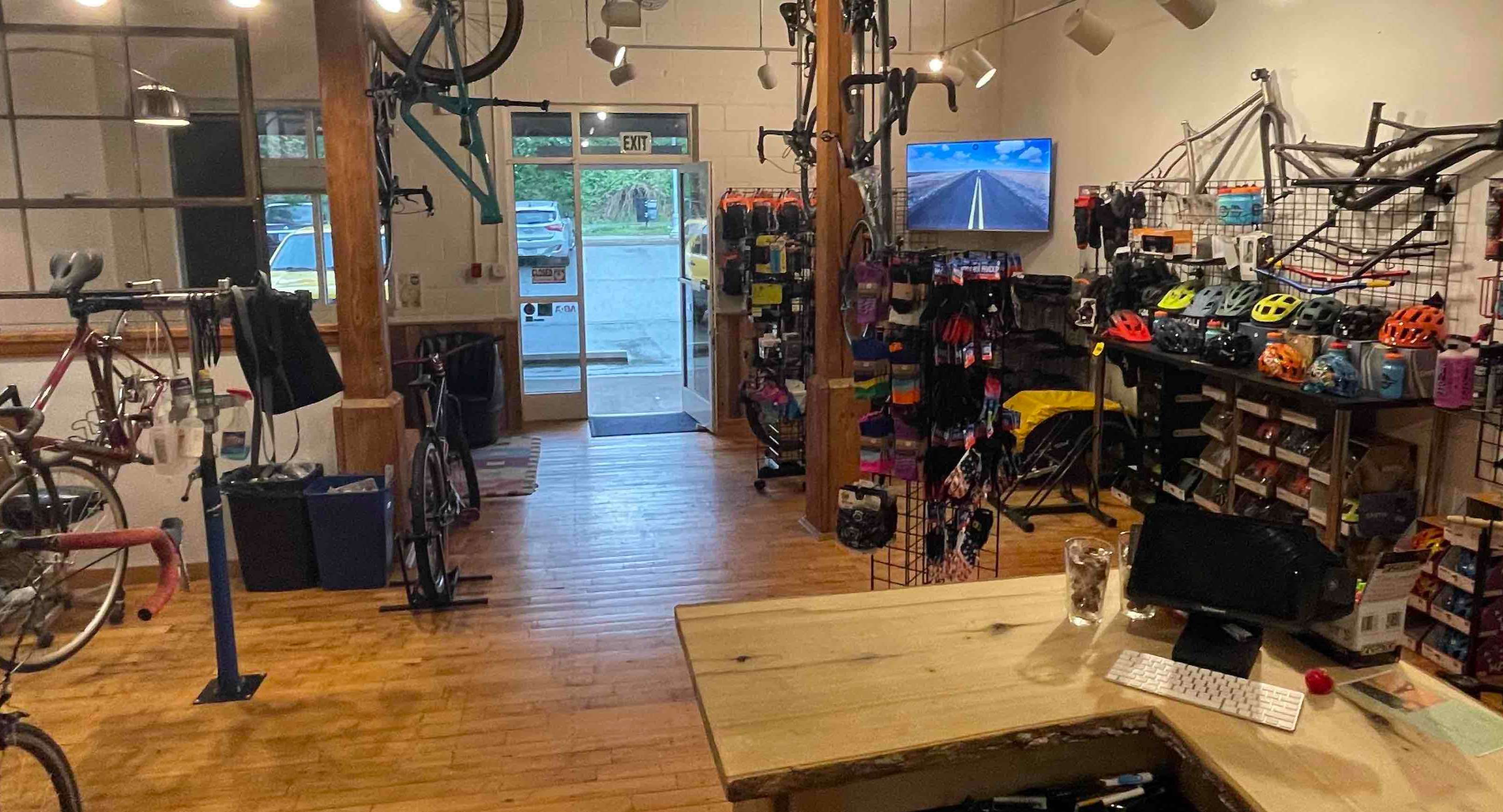 Bikes in the shop