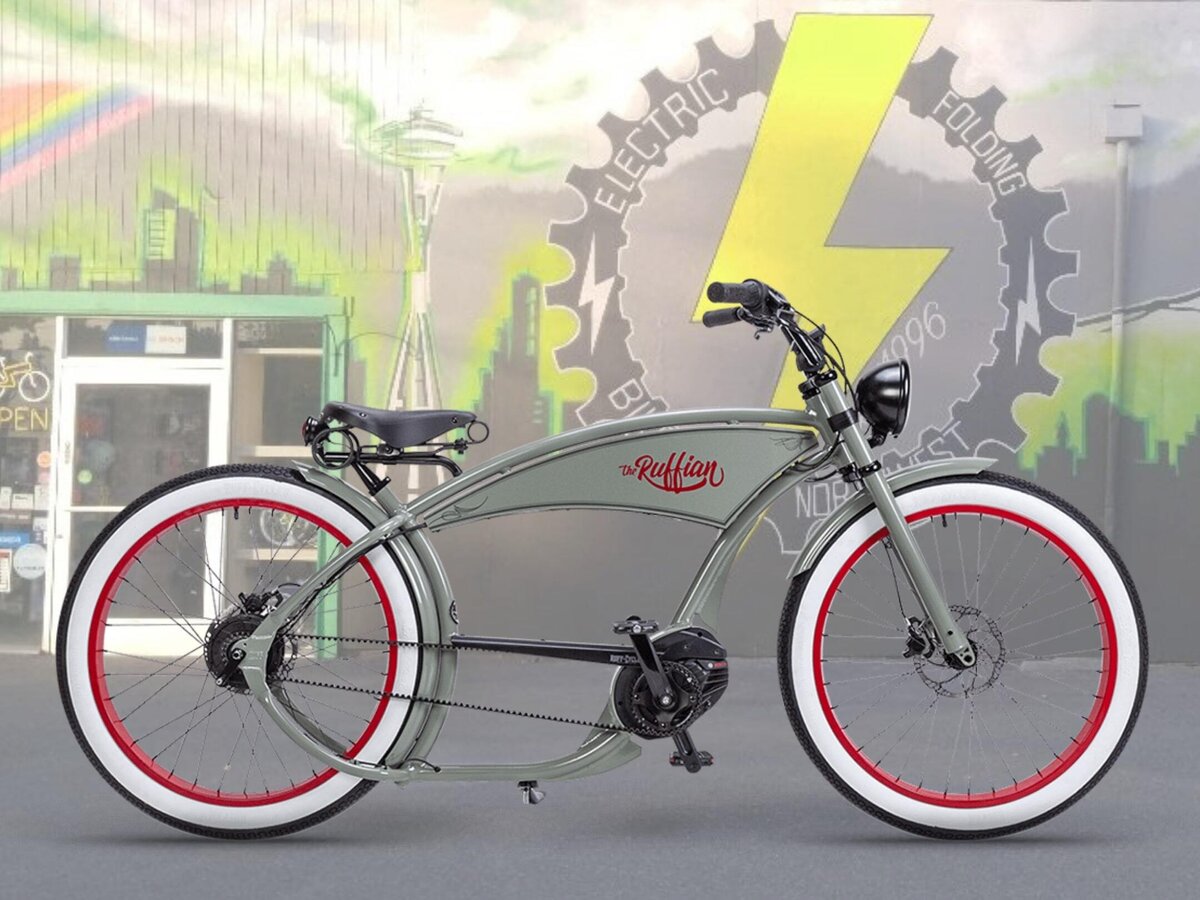 Pjd Ruffian Ruff Cycles: The Ruffian Und Mehr Cruiser-E-Bikes – GEOX