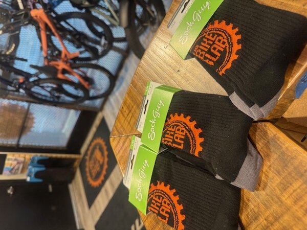 The Bike Lab The Bike Lab Socks by "Sock Guy"