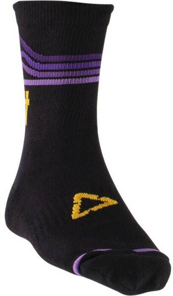 Chaussettes MTB Leatt - Hauteur 15 Cm - Technologie COOLMAX - Renforts Cheville/talon - Taille L/XL (43-48 EU)
