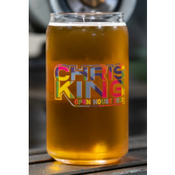 Chris King Kaleidescope Dream Pint Glass - 16 oz