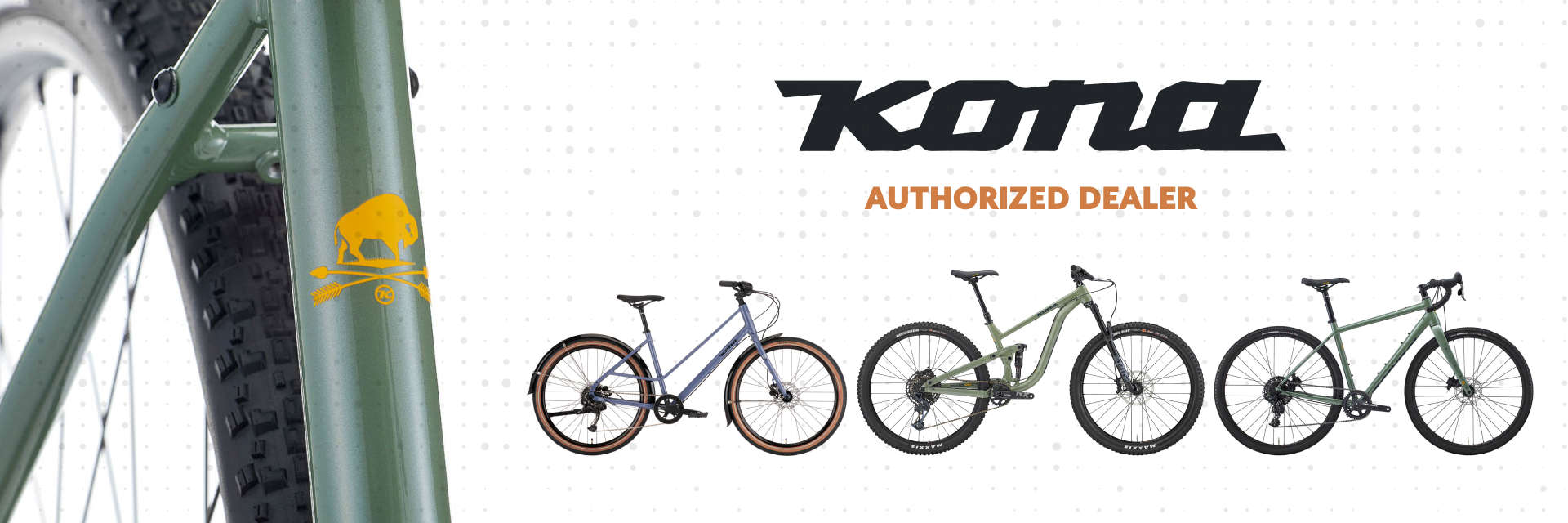 Kona Bikes Authorized Dealer