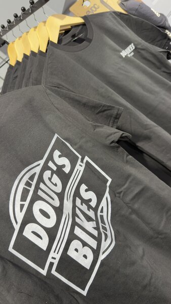 Doug's Bikes Premium Shop Tee Black
