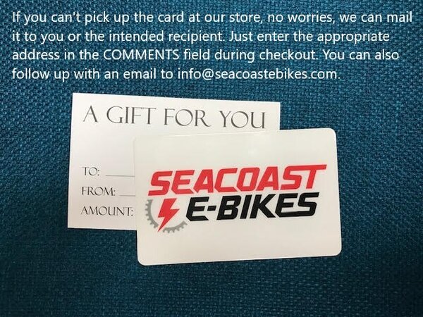 Seacoast E-Bikes Gift Card