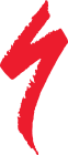 Red S logo for the Specialized brand
