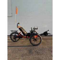 Catrike Max eCat Atomic Orange w/ $922 in Catrike Accessories