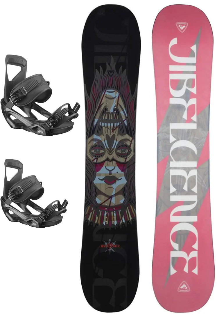 Rossignol Junior's Jibfluence Snowboard with Salomon Pact Bindings