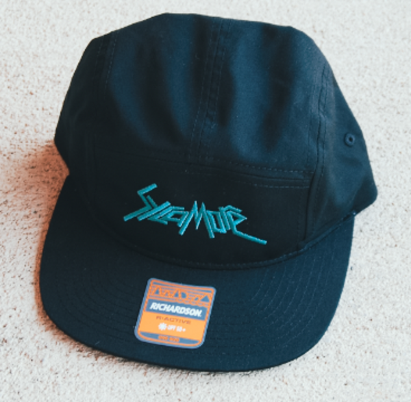 Sycamore Sycamore Five Panel Hat - Black and Teal