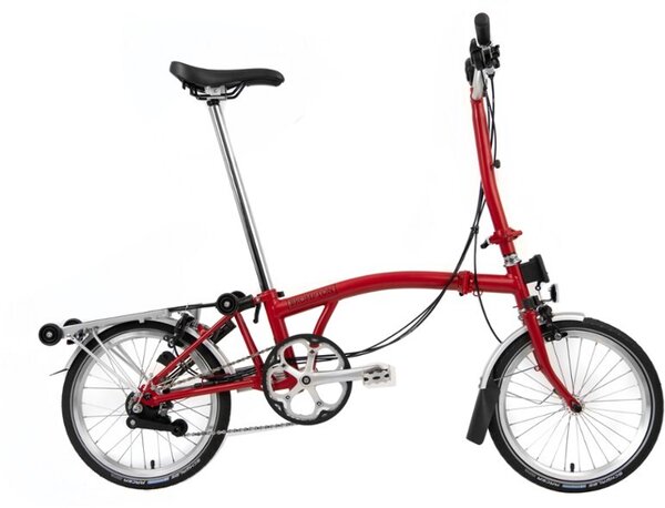 Brompton C Line Explore High Dynamo House Red/House Red (H6R) 