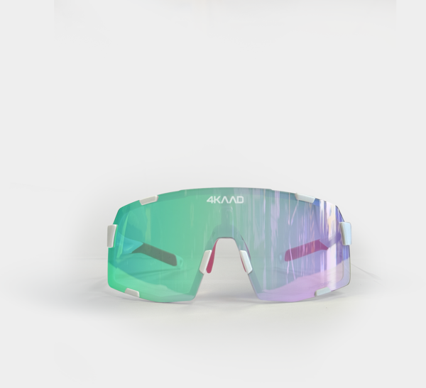 4KAAD Eyewear 4KAAD AXENTO RACE - White Pink - Photochromic Pink