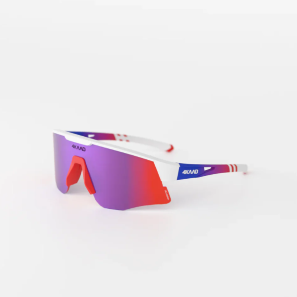 4KAAD Eyewear 4KAAD MIRADOR Aerolite - Matte Blue Red - Red Purple Mirror