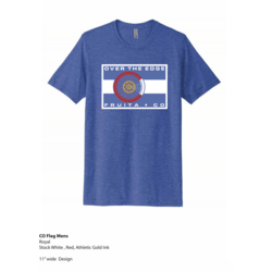 Over The Edge Colorado Wheel Flag Men's T-shirt