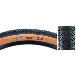 Maxxis Maxxis DTH Tire - 26 x 2.15, Clincher, Folding, Black/Dark Tan, EXO
