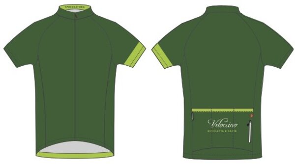 Veloccino La Famiglia Aston Training Jersey by Castelli