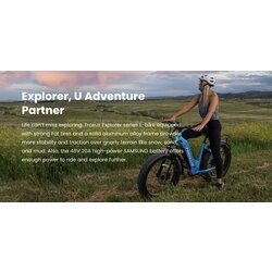 Troxus Explorer Step Thru 26” E-Bike