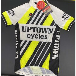 Pactimo Custom Women's Uptown Cycles Ascent Air Jersey (Vintage Renault-Elf) - Size Small