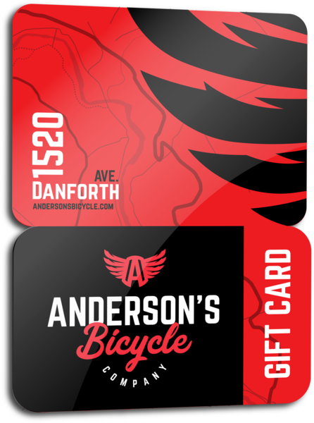 Anderson's Bicycle Company Gift Card