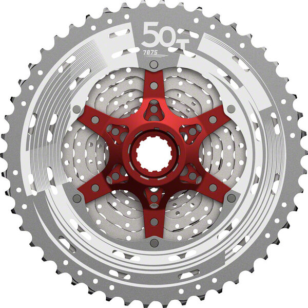 SunRace MX8 Cassette - 11 Speed, 11-50t Color: Silver