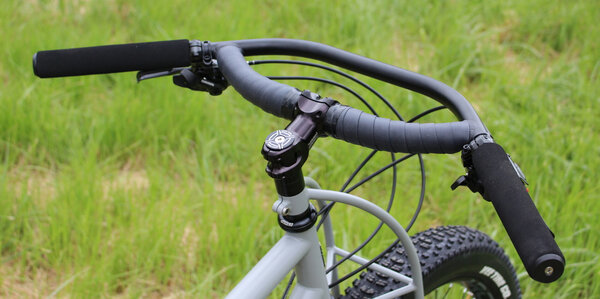パーツ JONES SG loop H-bar (silver) Jones Bikes Jones H-Bar® SG Loop Aluminum - Absolute Bikes