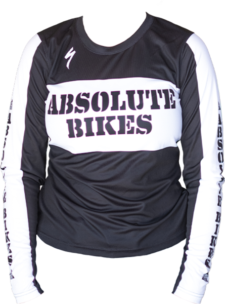 Absolute Bikes Women's Absolute Vintage-LS BK/WT