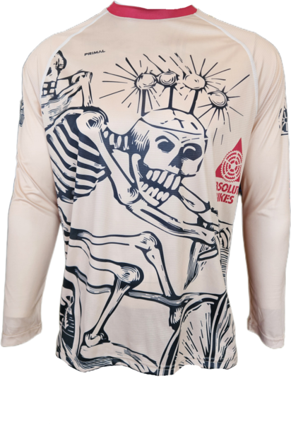 Absolute Bikes Men's Absolute Skeleton Long Sleeve Jersey - Absolute ...