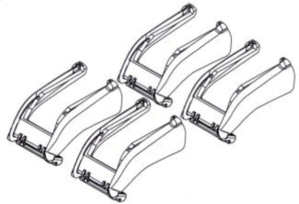 Yakima Replacement Pads for LowRider Main Towers