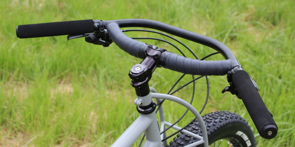 パーツ JONES SG loop H-bar (silver) Jones Bikes Jones H-Bar® SG Loop Aluminum - Absolute Bikes