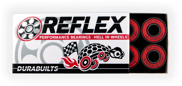 Reflex Bearings Reflex - Durabuilt Bearings (Set of 8)