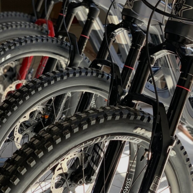 Guerrilla Gravity Bikes ready to rent in colorado springs, Colorado