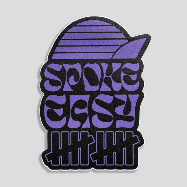 The Spoke Easy Spoke Easy 10 year Anniversary Stickers - 3 pack