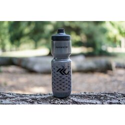 Cyclepath PDX Purist WaterGate Bottle, 26 oz, Smoke w/ Black Logo