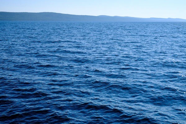Photo of the vast surface of the lake