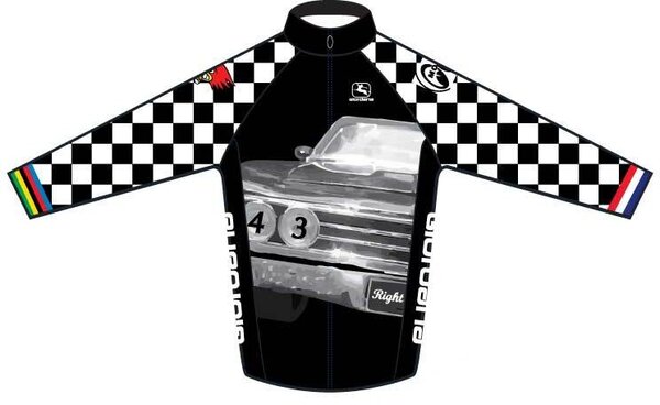 The Right Gear The Right Gear Long Sleeve Jersey Checkered Flag