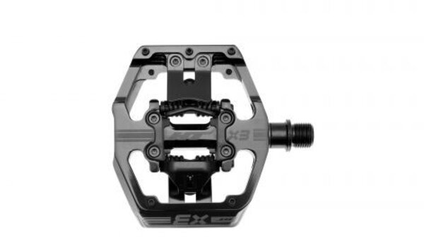 HT Components X3 Alloy Stealth Black DH/Enduro Pedals
