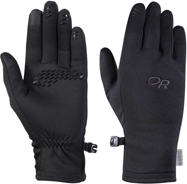 Outdoor Research Women's Backstop GORE-TEX INFINIUM Sensor Gloves Color: Black