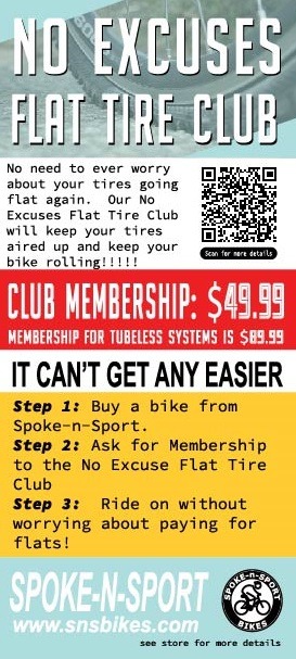 No Excuses Flat Tire Club
