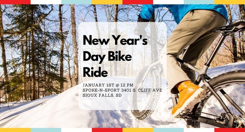 SnS New Year's Day Bike Ride banner