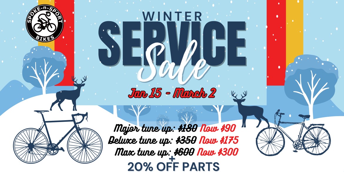 Spoke-N-Sport Winter Service Sale
