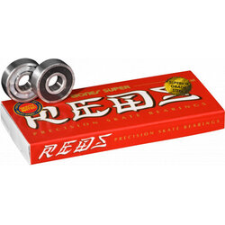 Bones Super Reds Skateboard Bearings 8 pack