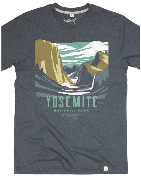 The Landmark Project Yosemite National Park T-Shirt - Manatee